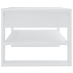 Coffee Table White 102x55x45 cm Engineered Wood 810899