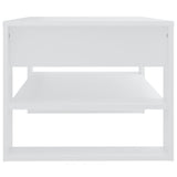 Coffee Table White 102x55x45 cm Engineered Wood 810899