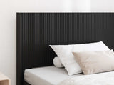 Bed Frame with Storage and Headboard Black 90 x 190 cm 3413902