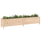 Garden Raised Bed 199.5x40x39 cm Solid Wood Pine 825268