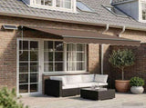 Electric Retractable Awning Taupe 4 x 2 m 3425819