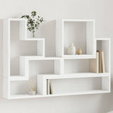 Wall Shelf White 96x12x64 cm Engineered Wood 840800