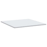 Mattress Topper White 180 x 200 x 6 cm Jaquard Fabric 4106185
