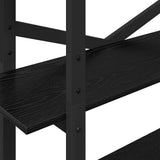 Bookshelf Black Oak 100 x 33.5 x 178 cm Engineered Wood 883934