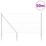 Welded Wire Fence with Spikes 50 x 1.2 m 3351458
