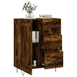 Sideboard Smoked Oak 69.5x34x90 cm Engineered Wood 830257