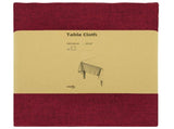 Table Cloth 5 pcs Rectangular Wine Red 140 x 140 cm 42040330