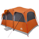 Family Tent with Roof Orange and Orange 435 x 255 x 216 cm 4100687