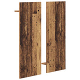 Wall-Mounted Coat Rack Old Wood 70 x 10 x 90 cm Engineered wood 874529