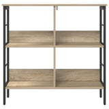 Bookshelf Sonoma Oak 82 x 32 x 79 cm Engineered Wood 883995