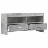 TV Cabinet 100 x 33 x 47 cm Concrete Grey Engineered Wood 8011158