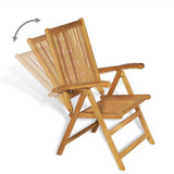 Garden Dining Set Warm Teak 3059565