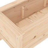 Garden Raised Bed 199.5x40x39 cm Solid Wood Pine 825268