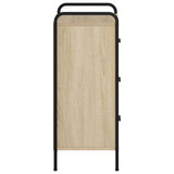 Sideboard Sonoma Oak 40 x 33 x 80.5 cm Engineered Wood 8013789