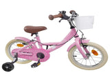 Kids Bike 14 Inches for 3-5 Years Old Light Pink 42009436