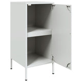 Sideboards 2 pcs White 36x39x79 cm Steel 843023