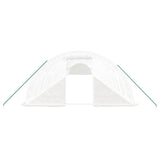 Greenhouse with Steel Frame White 96 m 24x4x2 m 3188082