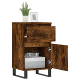 Sideboards 2 pcs Smoked Oak 40x35x70 cm Engineered Wood 831175