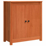 Sideboard Wax Brown 70 x 35 x 80 cm Solid Pine Wood 869898