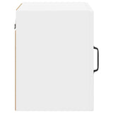 Wall Glass Cabinet PORTO White 40 x 31 x 40 cm Engineered Wood 885185