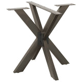 Dining Table Leg Spider Shape Black 85x85x cm Steel 4013123