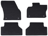 Car Mat 4 pcs Black suitable for VW CADDY 2020- Rubber 42029078