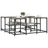 Coffee Table Sonoma Oak 91x91x40 cm Engineered Wood 839074