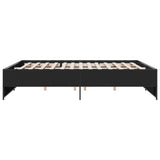 Bed Frame without Mattress Black 180x200 cm Super King 3279872