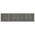 Book Cabinet/TV Cabinet Concrete Grey 143x30x36 cm 800265