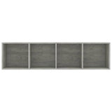 Book Cabinet/TV Cabinet Concrete Grey 143x30x36 cm 800265