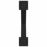 Dining Table Legs X-Shaped 3 pcs Black 70x cm Steel 4012988