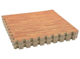 Pool Ground Mat 12 pcs Wood 4.32 EVA Foam 3433275