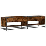 TV Cabinet Smoked Oak 180.5x40x46 cm Engineered Wood 3300802