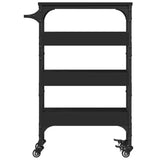 Kitchen Trolley Black 53x20x76 cm Engineered Wood 842351