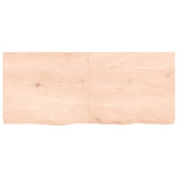 Table Top 140x60x cm Untreated Solid Wood Oak 3156319