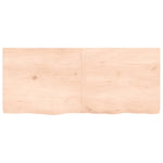 Table Top 140x60x cm Untreated Solid Wood Oak 3156319
