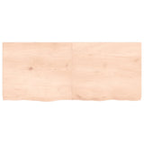 Table Top 140x60x cm Untreated Solid Wood Oak 3156319