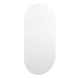 Mirror with LED Lights 80x40 cm Glass Oval 3102975