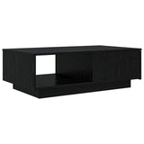 Coffee Table Black Oak 95 x 55 x 31 cm Engineered Wood 8000181