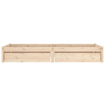 3103463 Bed Frame without Mattress with Drawers 90x200 cm
