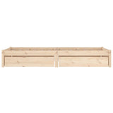 3103463 Bed Frame without Mattress with Drawers 90x200 cm