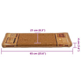 Stair Mats Self-adhesive 15 pcs 65x21x4 cm Beige 326207