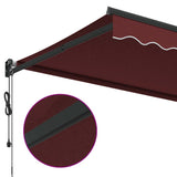 Automatic Retractable Awning Burgundy 350x250 cm 3215309