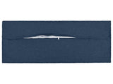 Cushion with Pillow HOUTEN 6 pcs Blue Faux Linen 933818
