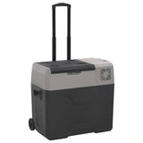 Cool Box with Wheel and Adapter Black&Grey 40 L Polypropylene 3154651