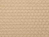 Storage Basket with Lid Black and Beige 37x50 cm Cotton 358479