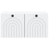 Wall-Mounted TV Cabinet White 59.5 x 41 x 30 cm Engineered Wood 898165