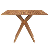 5 Piece Garden Dining Set Solid Wood Acacia 3283576