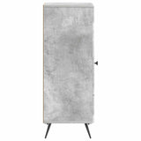 Sideboard Concrete Grey 33 x 34.5 x 90 cm Engineered Wood 895518