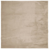Rug HUARTE Short Pile Soft and Washable Sand 120x120 cm 375056